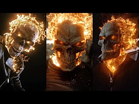 Blaze, Mack and Coulson Ghost Riders All Powers Scenes | MCU Compilation [HD]