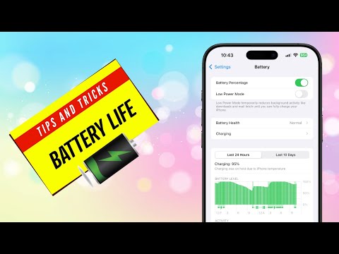 iPhone Battery Tips And Tricks- How To Get The BEST Battery Life!