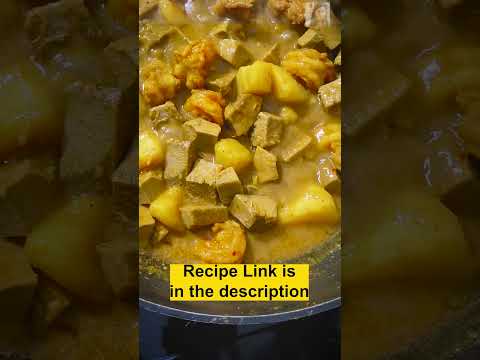 Raw jackfruit Curry with Prawns | #shorts