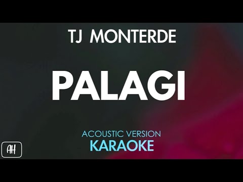 TJ Monterde - Palagi (Karaoke/Acoustic Version)