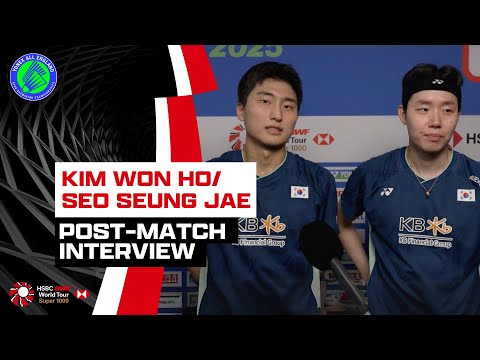 Kim/Seo on their 2nd round performance at #AllEngland2025