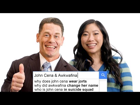 John Cena & Awkwafina Answer The Web's Most Searched Questions | WIRED