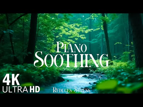 The Best Relaxing Piano🌿 Healing Music For Health And Calming The Nervous System • 4k Video Ultra HD