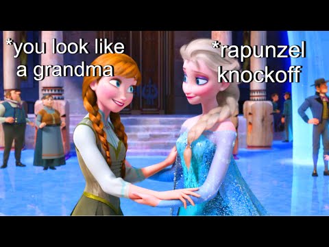 Me and my friend voiced over frozen