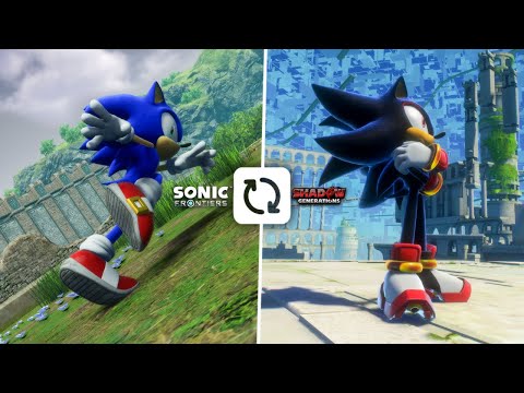 Sonic & Shadow Swap Stages (Sonic Frontiers X Shadow Generations)