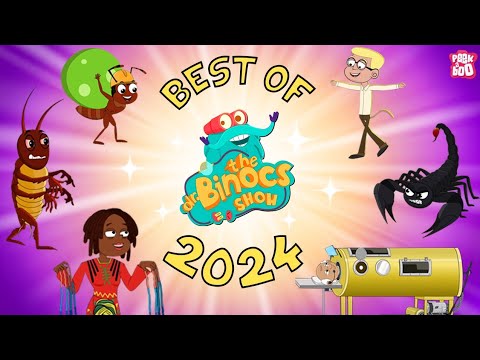 Best Learning Videos of 2024 | Ant Mill, Earwigs, Scorpion Sting and More | The Dr. Binocs Show