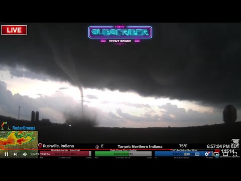 Rushville, Indiana Tornado - Live Stream Archive