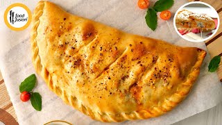 Family Size Calzone Ramadan Special Recipe by Food Fusion