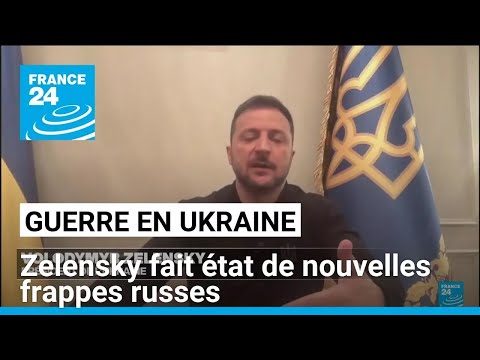 Ukraine : Volodymyr Zelensky fait état de nouvelles frappes russes après l'accord Trump-Poutine