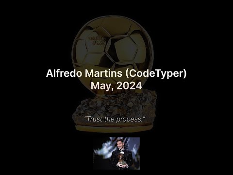 Alfredo Martins: Days before the ceremony