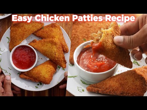 Easy Bread Chicken Patties Recipe