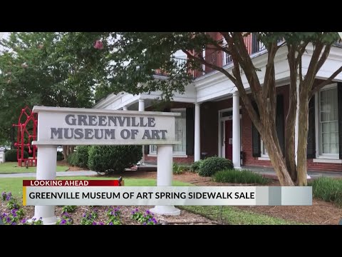 Local vendors showcase art at the Spring Sidewalk Sale in Greenville