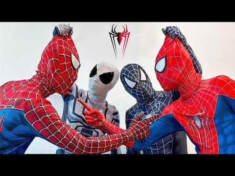 What If SPIDER-MAN in 1 HOUSE ??? || WHo Is The RED SPIDER-MAN ??? ( Funny Video ) By Life Hero