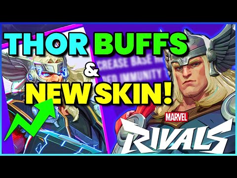 SEASON 1 THOR BUFFS ? : Thor Ultimate Buffs, New Skin & MORE! | Marvel Rivals