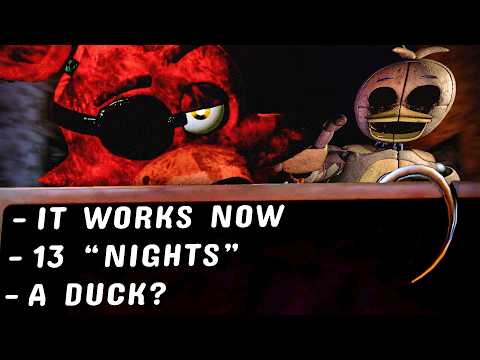 The FULL RELEASE of FNAF in REAL TIME