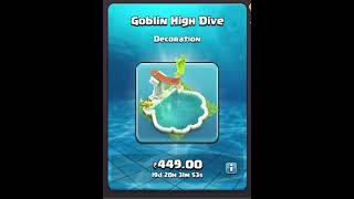 Goblin High Dive | clash of clans | #clashcommunity #clashofclans #games #clashofclannew #gaming