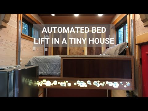 Automated Bed Lift in a Tiny House (Using Progressive Automations' Linear Actuators!)