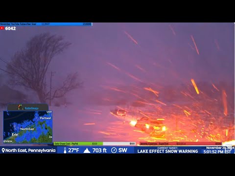 LAKE EFFECT SNOW CHAOS - LIVE STREAM ARCHIVE