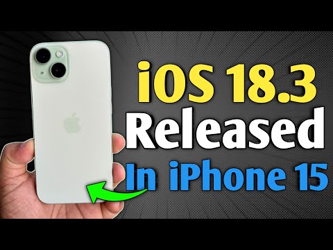 iOS 18.3 Released - New Features in iPhone 15 without apple Intelligence and Battery Life