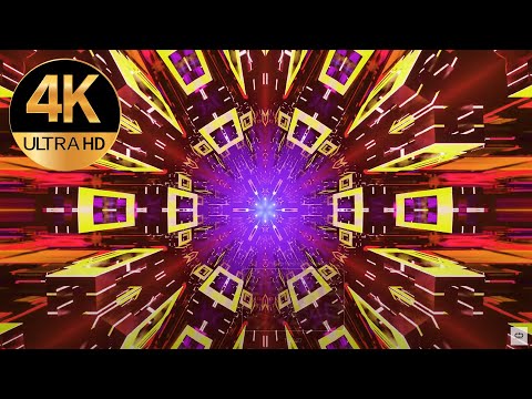 2 hour 4k VJ loop Flashing Metallic Multi color Mind Relaxing Visual background Video, screensaver