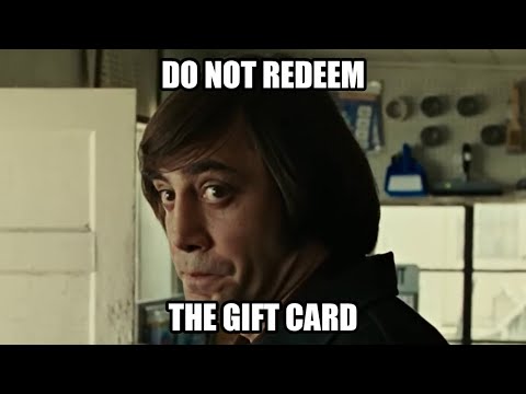 No Gift Cards for Old Men