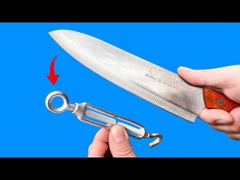 Knife Like Razor Sharp! Sharpen Your Knife in 1 Minute With This Great Tools