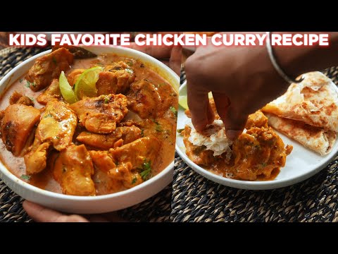 Kids Favorite Coconut Chicken Curry Recipe