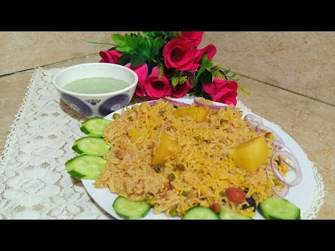 سردیوں کا خاص تحفہ الو مٹر پلاؤ جو کھائے پلیٹ چاٹ جائےby cooking Zilla and Vlogging Tasty and Easy 🔥