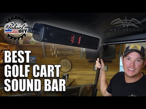 BEST Golf Cart Sound Bar / WetSounds Stealth XT 6-B