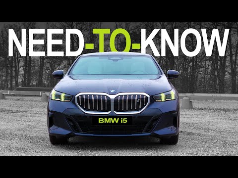 BMW I5 - The things YOU need to know! | Charging, Range, Noise, 0-100