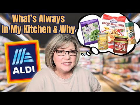 The Aldi Essentials I Always Buy & How I Turn Them Into Dinner - FAST!