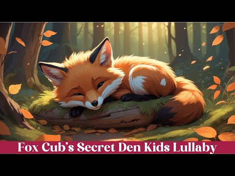 Fox Cub’s Secret Den | 30 Min Soothing Baby Lullaby for Sleep 🌙💤