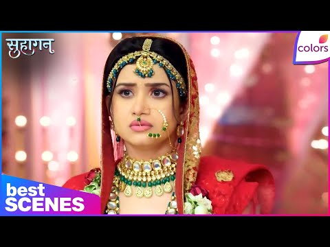 Suhaagan | Krish ने किया Bindiya को सुहागन मानने से इंकार | Colors TV