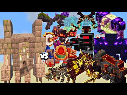 Minecraft Cataclysm Bosses vs Reanimated temple– EPIC Boss Battle!