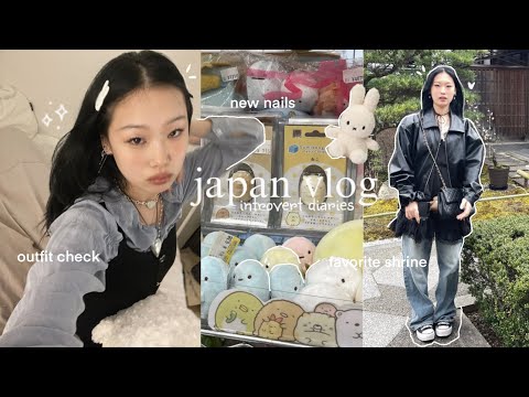 japan vlog ✮⋆˙ shibuya shopping, friend dates, nail salon, good eats, outfit check + anxiety lol