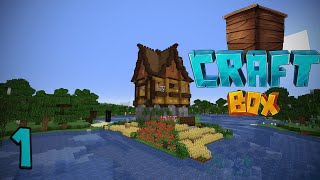 CRAZY EXPENSIVE Starter House! Purchasing Real Estate! Minecraft Survival - CraftBox SMP (Ep. 01)