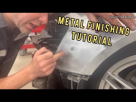 METAL FINISHING TUTORIAL- Audi repair