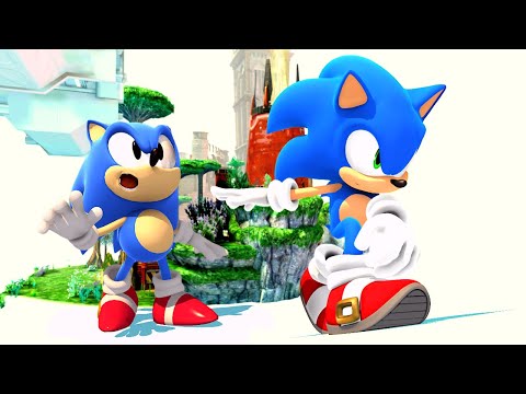 Sonic Generations: CGI Marza Models!