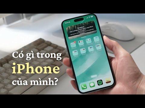 CÓ GÌ TRONG IPHONE CỦA MÌNH? | iPhone 16 Plus | Tối Giản + Gọn Gàng