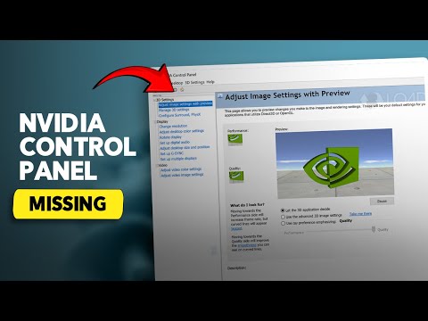 How to Fix Nvidia Control Panel not Showing Display Settings