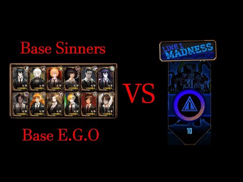 [Limbus Company] Base Sinner & Base E.G.O VS Refraction Railway Line 1 (part.10)