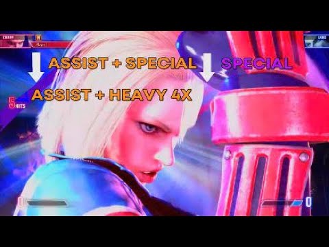 STREET FIGHTER 6 | Basic Cammy Combos with MODERN CONTROLS