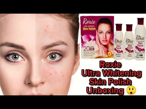 Roxie Ultra Whitening Skin Polish Unboxing | Roxie Skin Polish