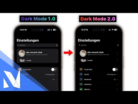 DARK MODE 2.0 mit iOS 18.x auf dem iPhone aktivieren! | Nils-Hendrik Welk