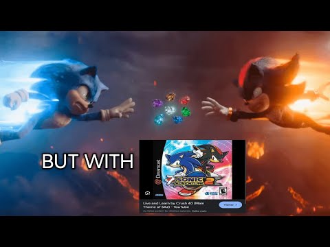 Super Sonic vs Super Shadow but with Live and Learn