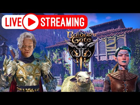 LIVE DISABLED GAMER EXPLORING THE WORLD OF BALDUR'S GATE 3