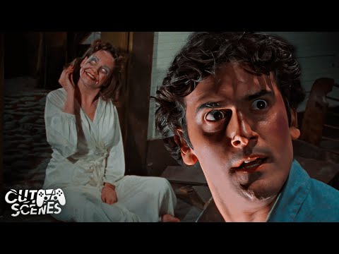 They Won't Stop Laughing Scene | The Evil Dead (1981)