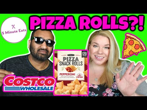 Costco Bellisio Foods Pizza Snack Rolls Pepperoni Review