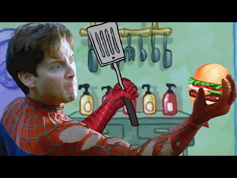 Bully Maguire cooks Krabby Patty