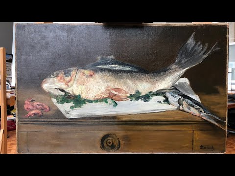 A Trio of Treatments: Conserving Manet's "Still Life with Fish and Shrimp"